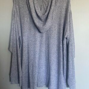 Motherhood Gray Cowl Neck Sweater with Relaxed Fit
